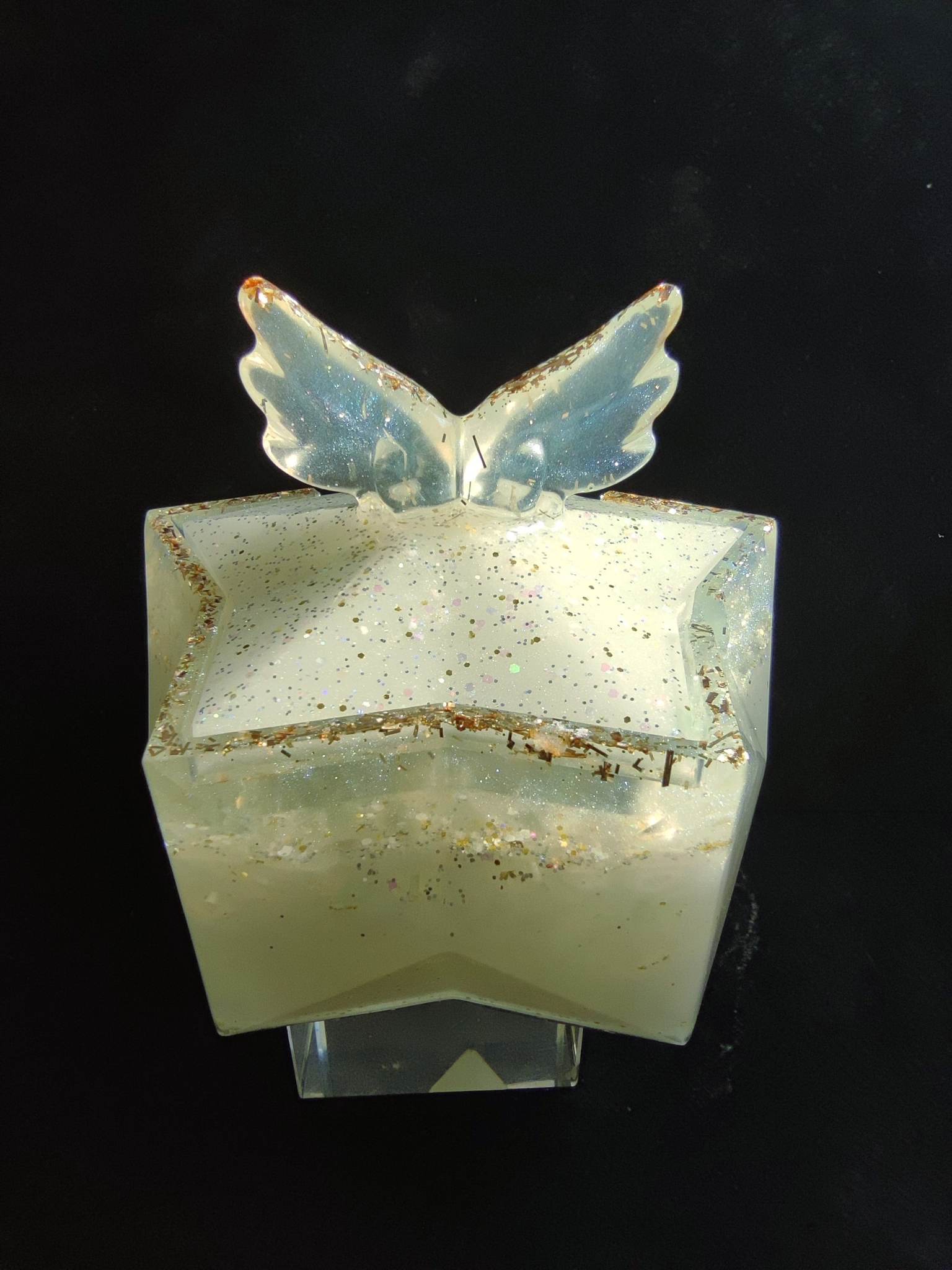 Μαγικό κουτί οργονίτη για τον καθαρισμό της μαντικής πέτρας μαντείου από την Azara Rose - Angel Magic