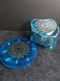 Magical orgonite box for storing semi-precious stones, runes, and jewelry - Save my love