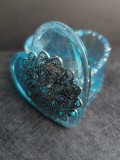 Caja mágica de orgonita para guardar piedras semipreciosas, runas y joyas - Save my love