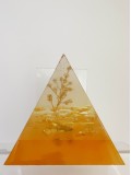 Orgonová pyramida pro přilákání úspěchu, energie a zdraví - "Strom úspěchu" - XL