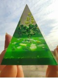 Pirâmide orgônica para atrair dinheiro - "Árvore do Dinheiro" - XL