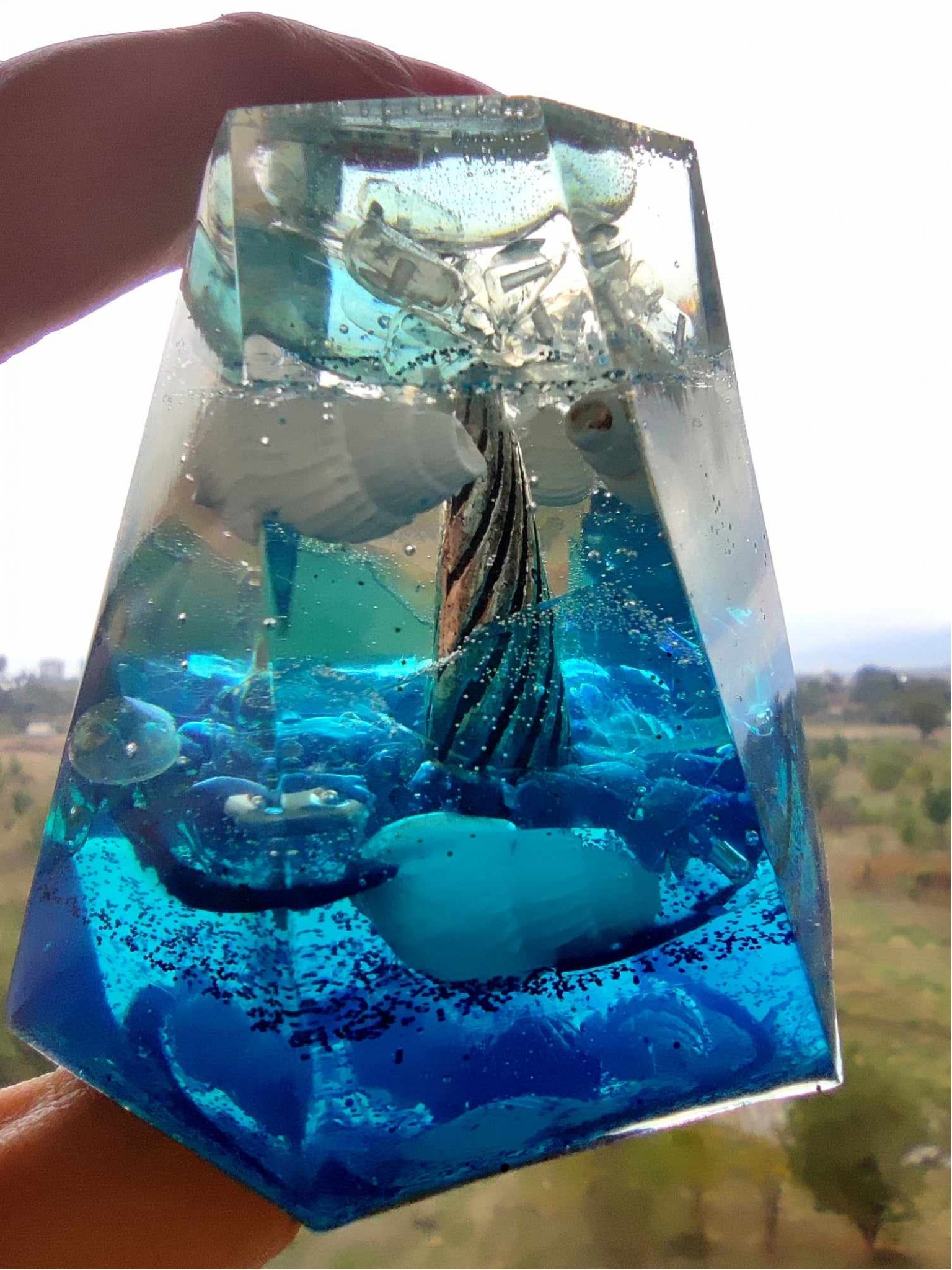 Orgonite for protecting the home from negative energy - "Water magic"