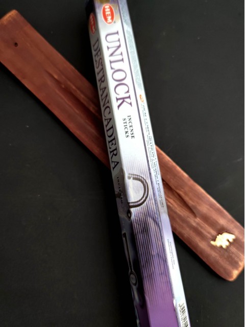 Incense sticks with incense stick holder set for unlocking opportunities - Unlock