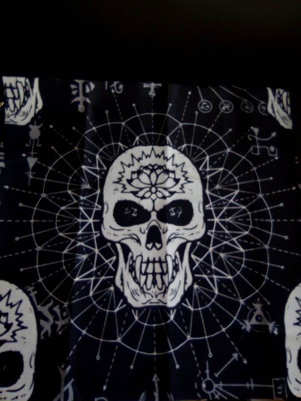 Altar cloth - Divination pad Black magic