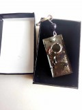 Good luck amulet for Capricorn zodiac sign - orgonite keychain