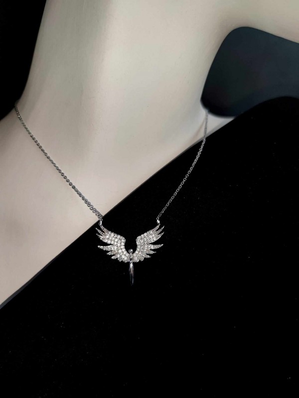 Kouzelný náhrdelník pro ochranu a andělskou magii - Andělská křídla